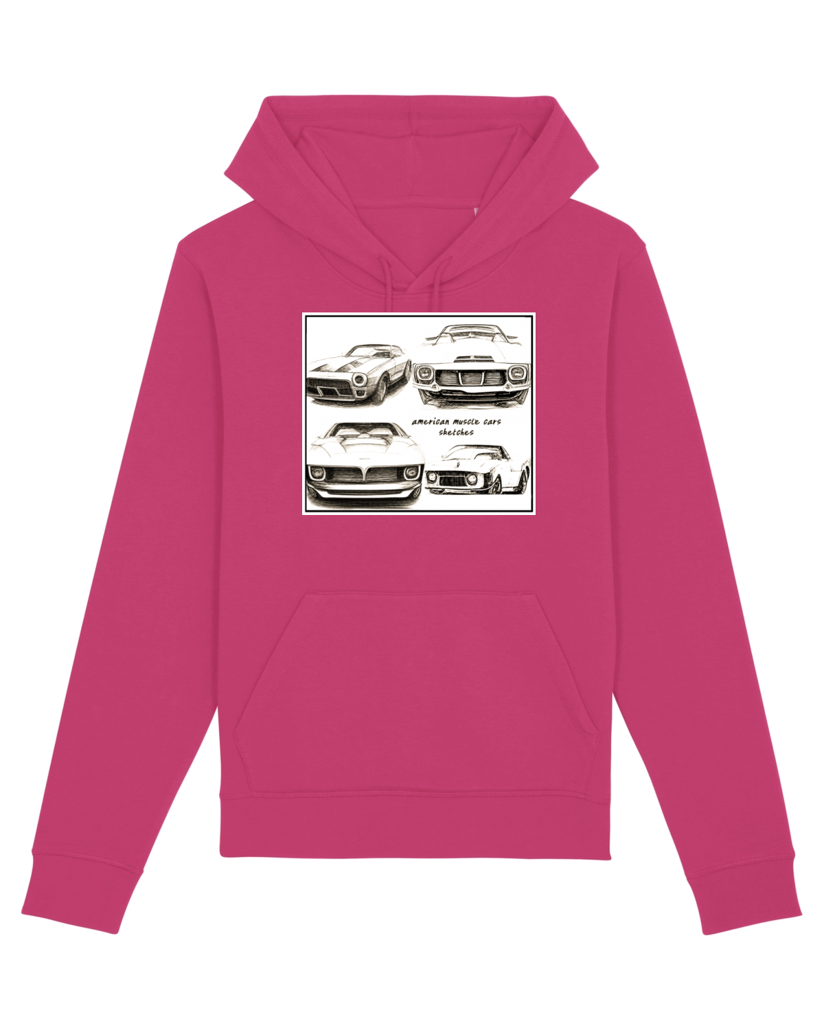 Hanorac Unisex Drummer Raspberry
