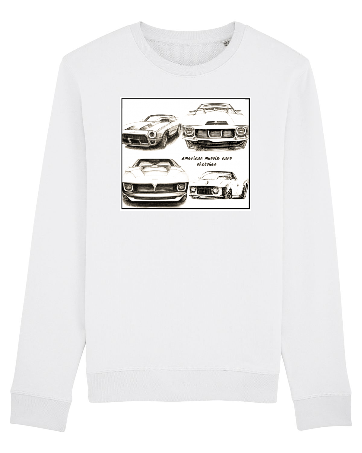 Bluză mânecă lungă Unisex Rise White