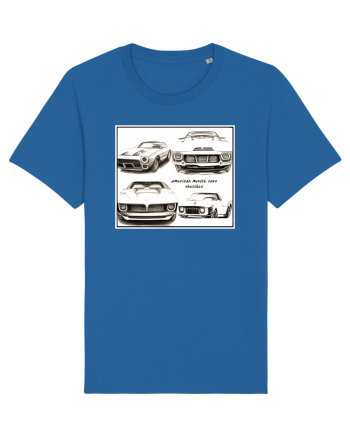 american muscle car Royal Blue