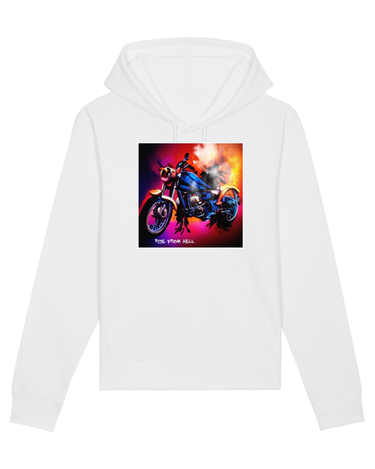 Hanorac Unisex Drummer White