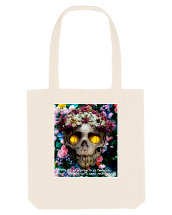 flower skull Natural