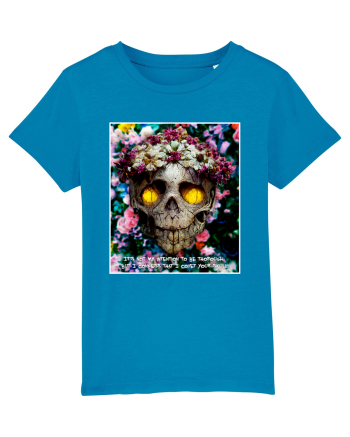 flower skull Azur