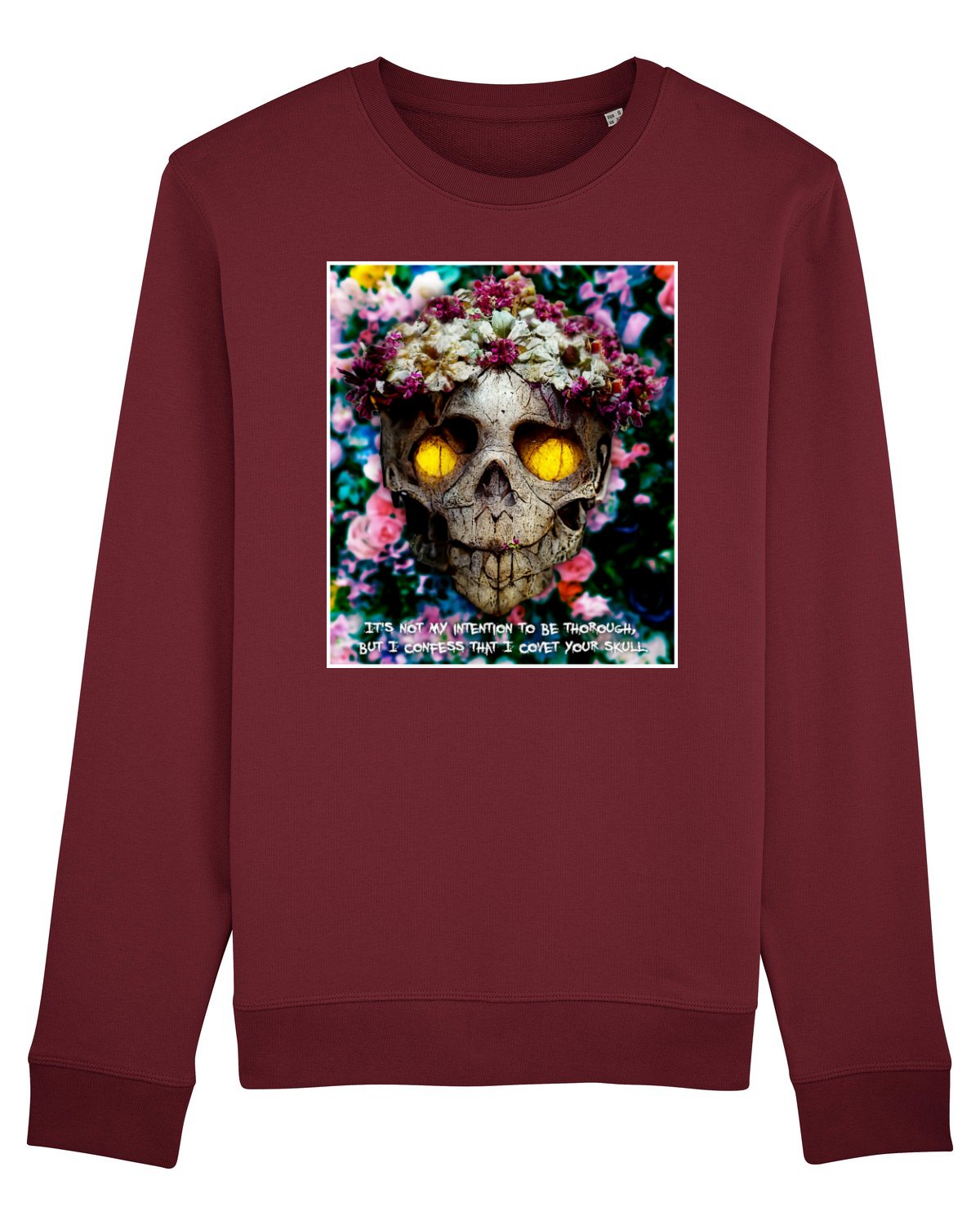 Bluză mânecă lungă Unisex Rise Burgundy
