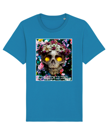 flower skull Azur