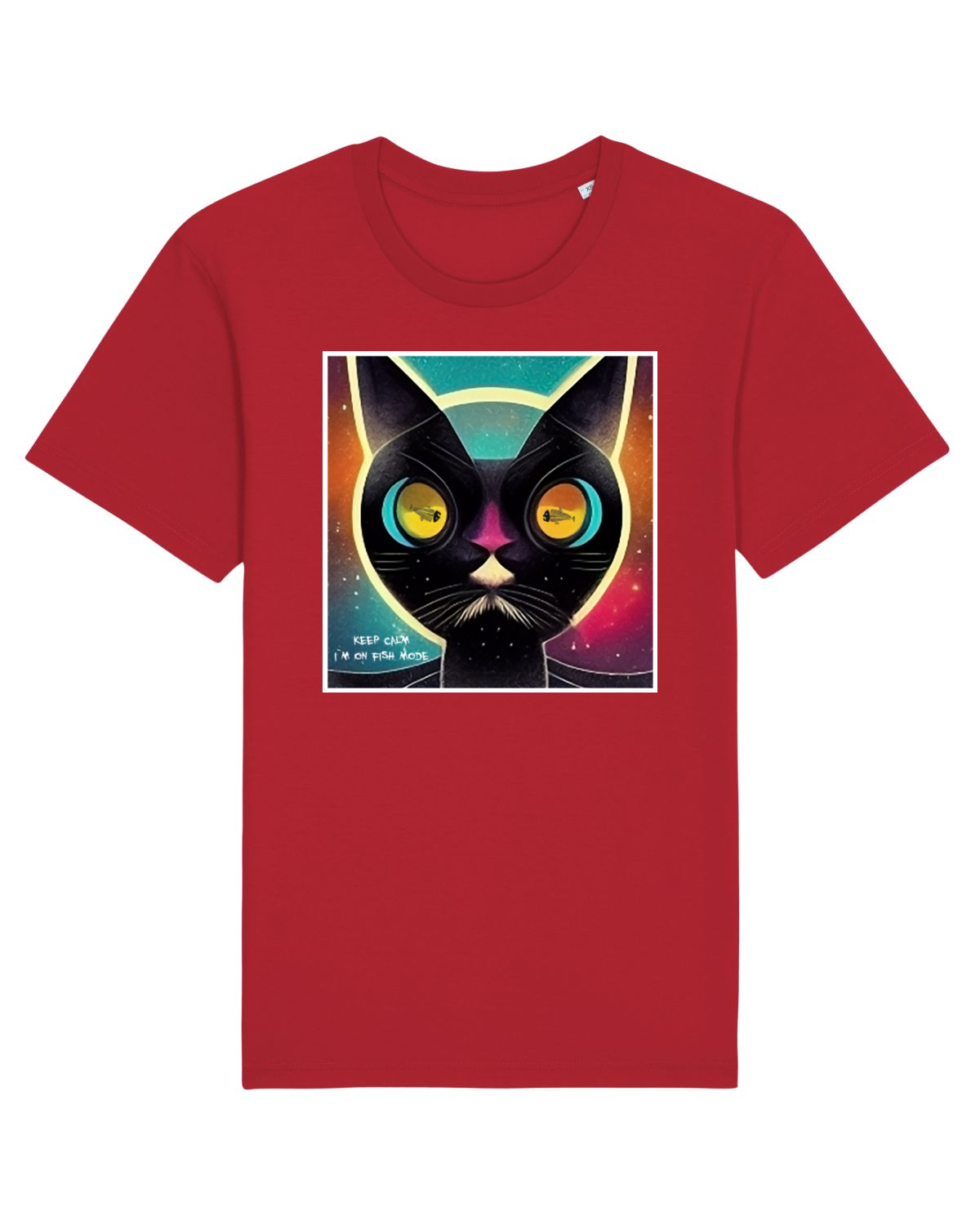 Tricou mânecă scurtă Unisex Rocker Red