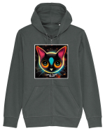 dance cat Hanorac cu fermoar Unisex Connector