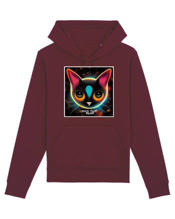 dance cat Burgundy