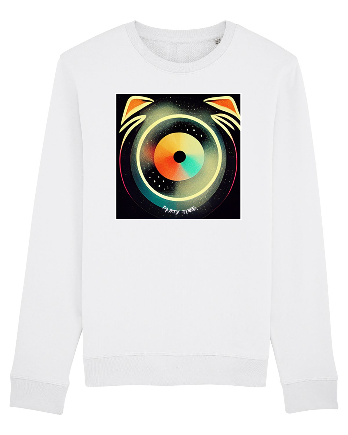 Bluză mânecă lungă Unisex Rise White