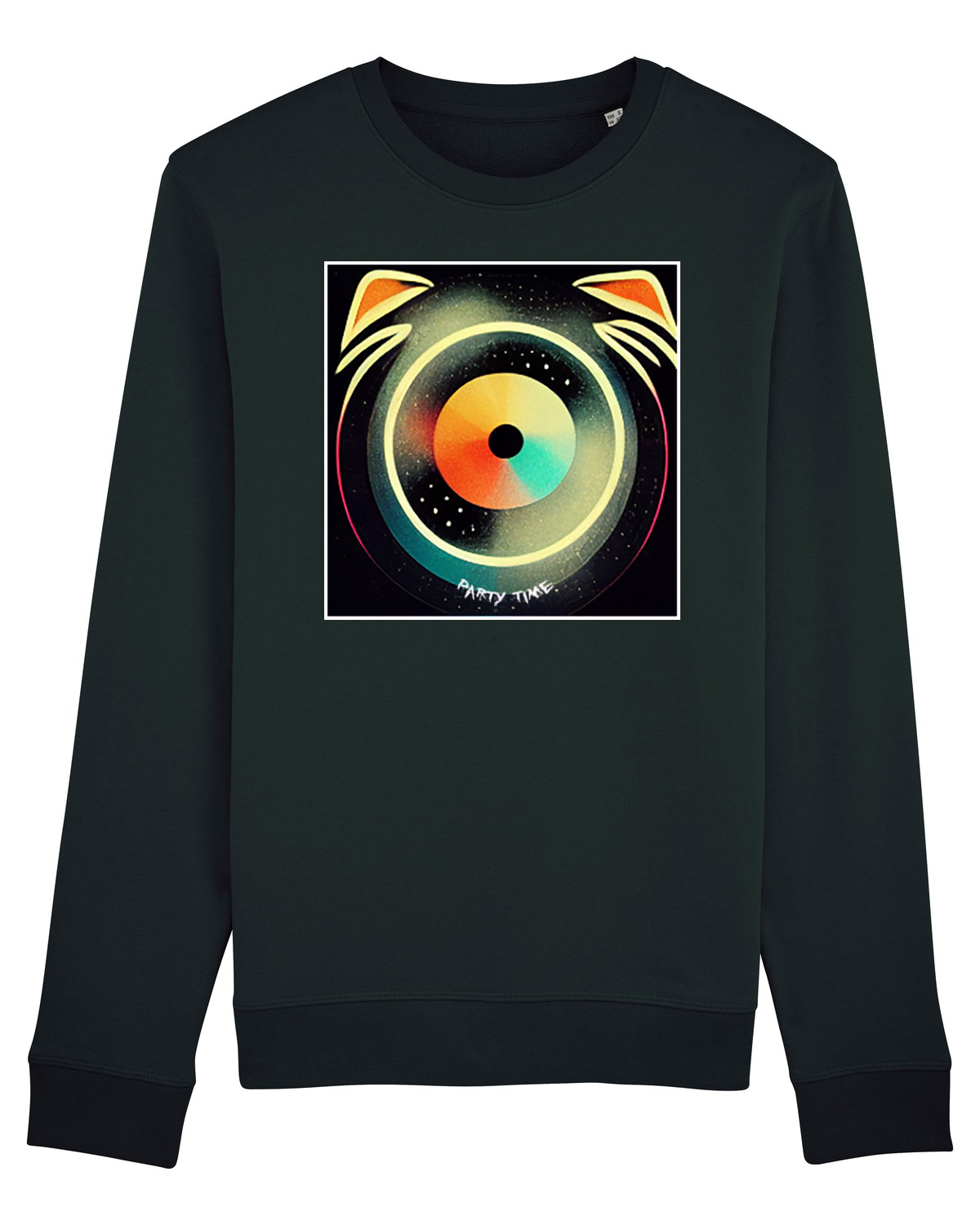 Bluză mânecă lungă Unisex Rise Black