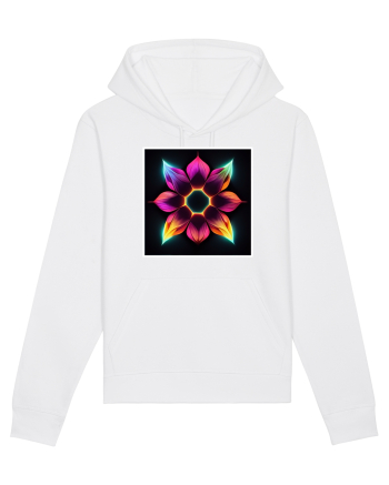 mandala flower White