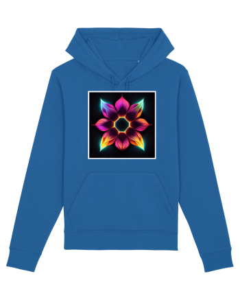 mandala flower Royal Blue