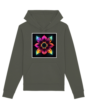 mandala flower Khaki