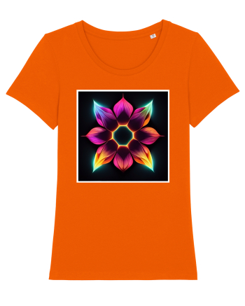 mandala flower Bright Orange