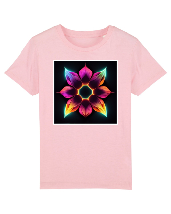 mandala flower Cotton Pink