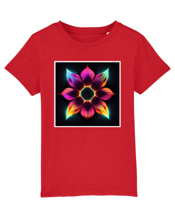 mandala flower Red