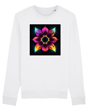 mandala flower White