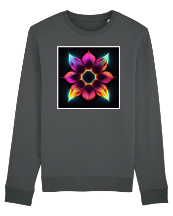 mandala flower Anthracite
