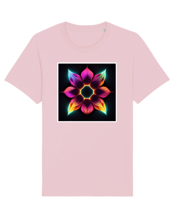 mandala flower Cotton Pink