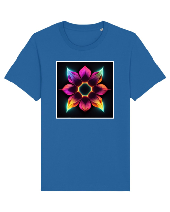 mandala flower Royal Blue