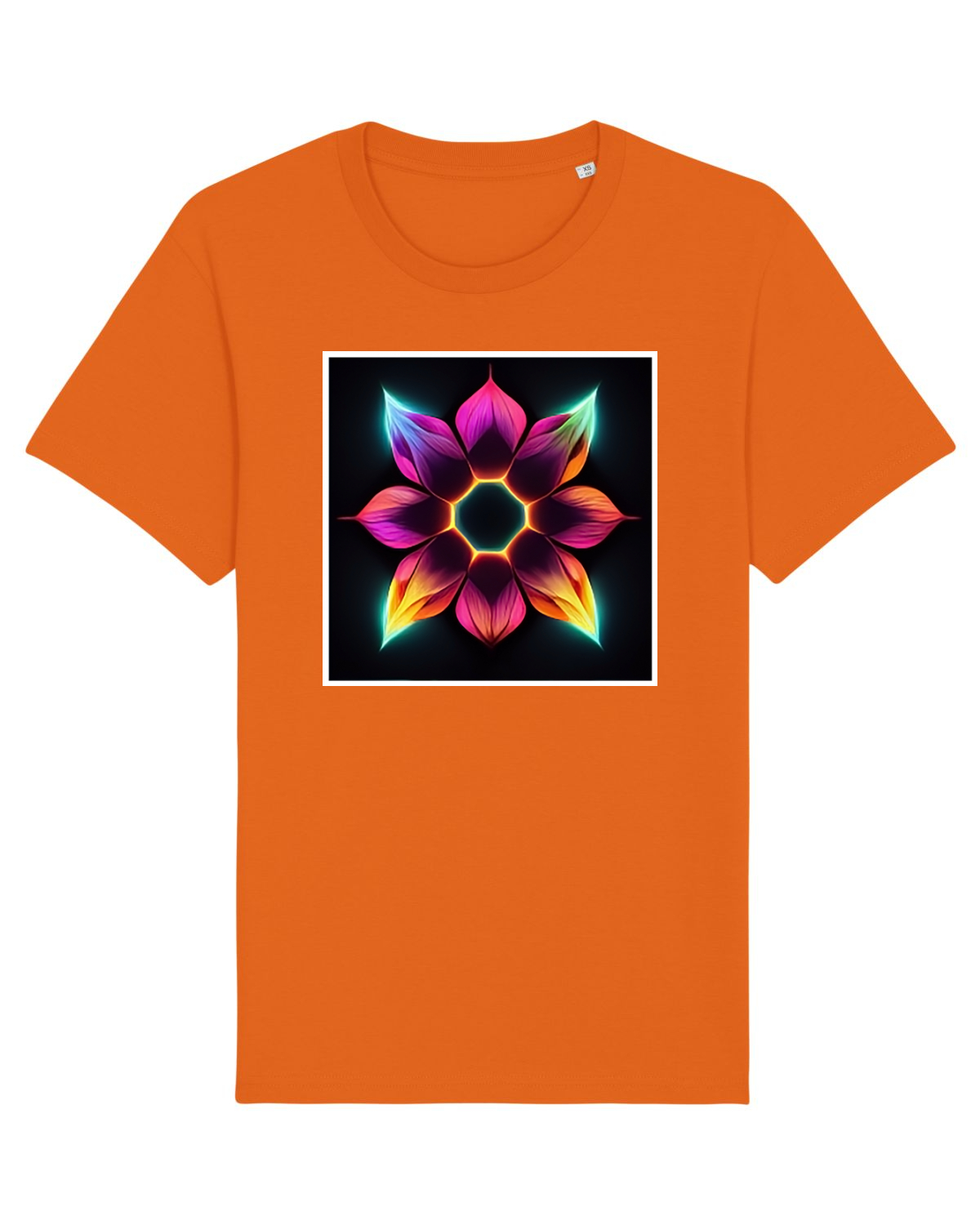 Tricou mânecă scurtă Unisex Rocker Bright Orange