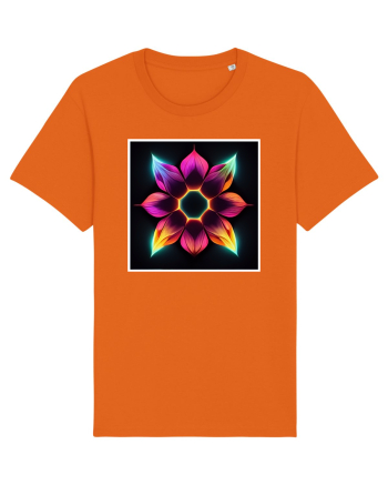 mandala flower Bright Orange