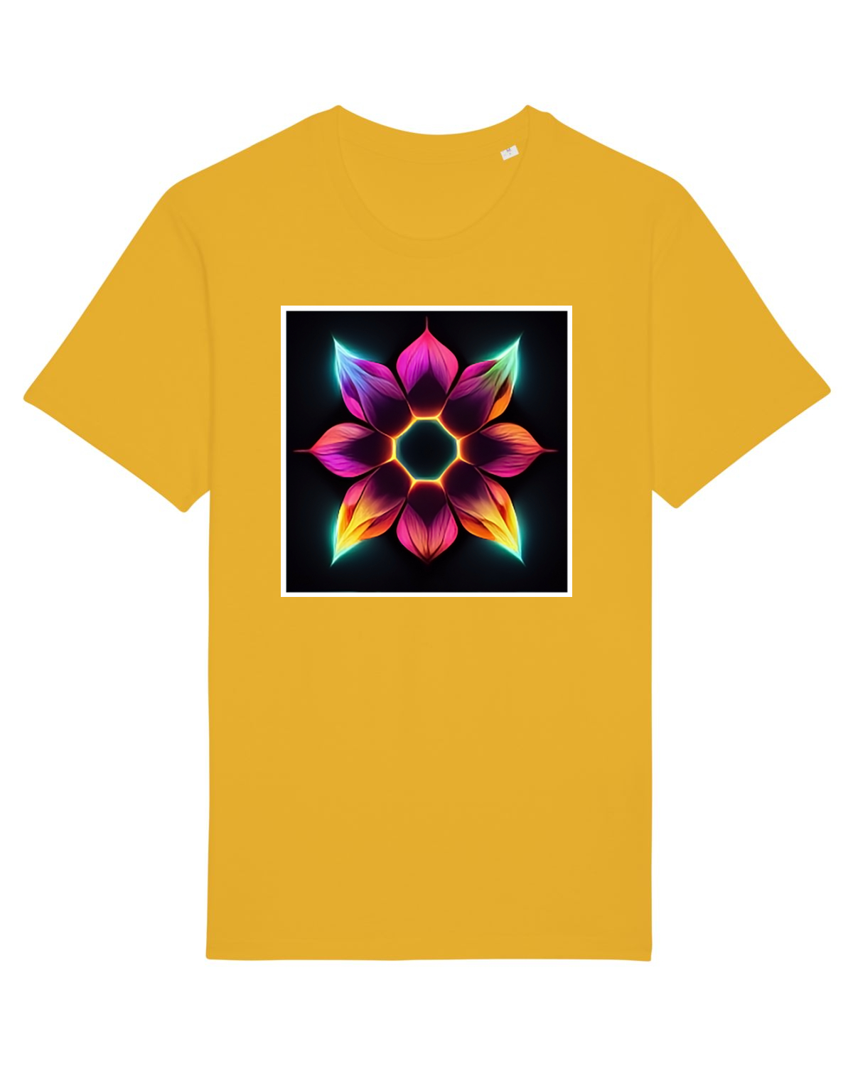 Tricou mânecă scurtă Unisex Rocker Spectra Yellow