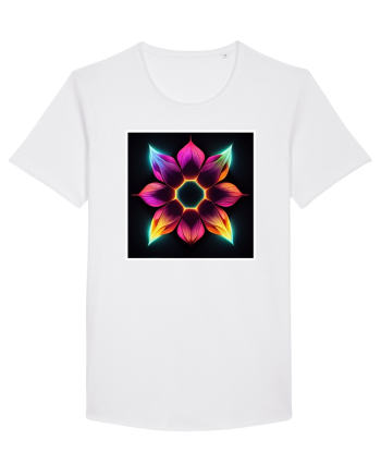 mandala flower White