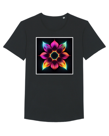 mandala flower Black