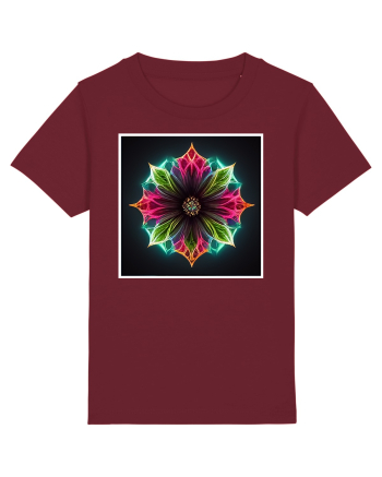 flower mandala  Burgundy