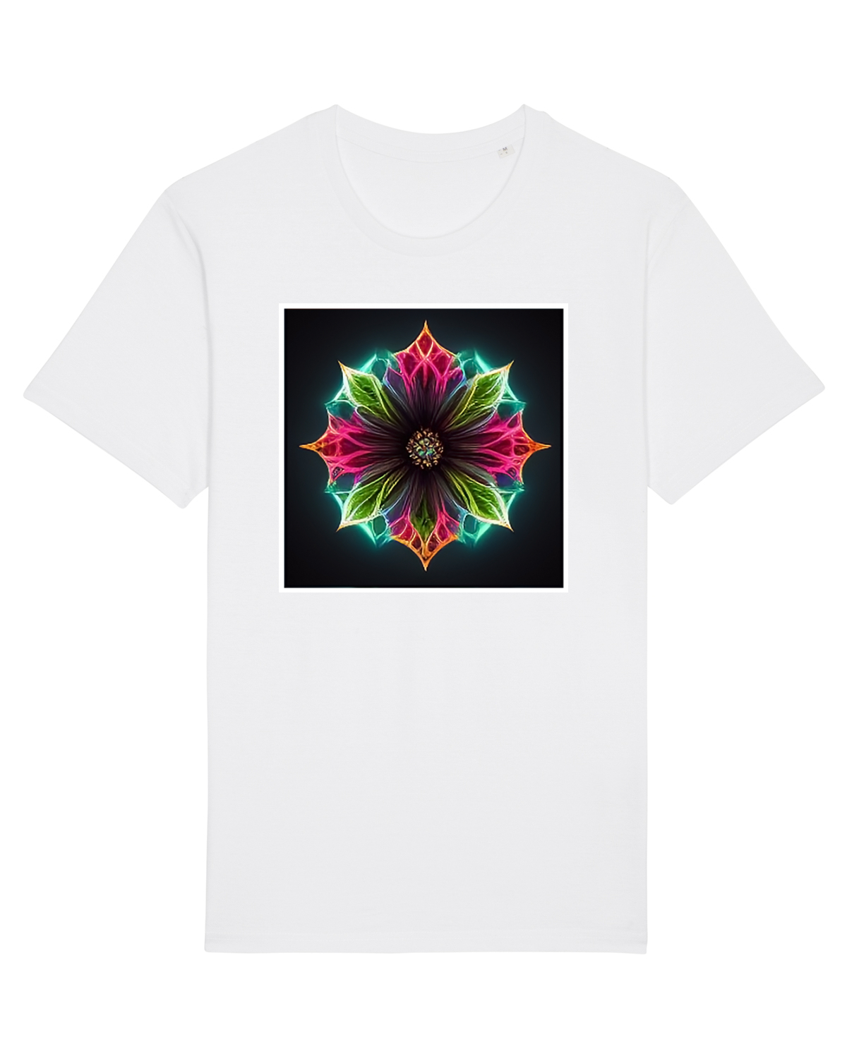 Tricou mânecă scurtă Unisex Rocker White