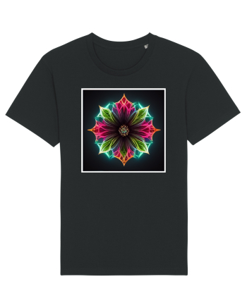 flower mandala  Black