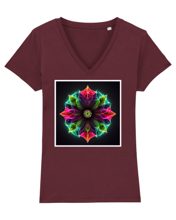mandala  Burgundy
