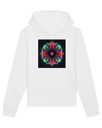 mandala light flower White
