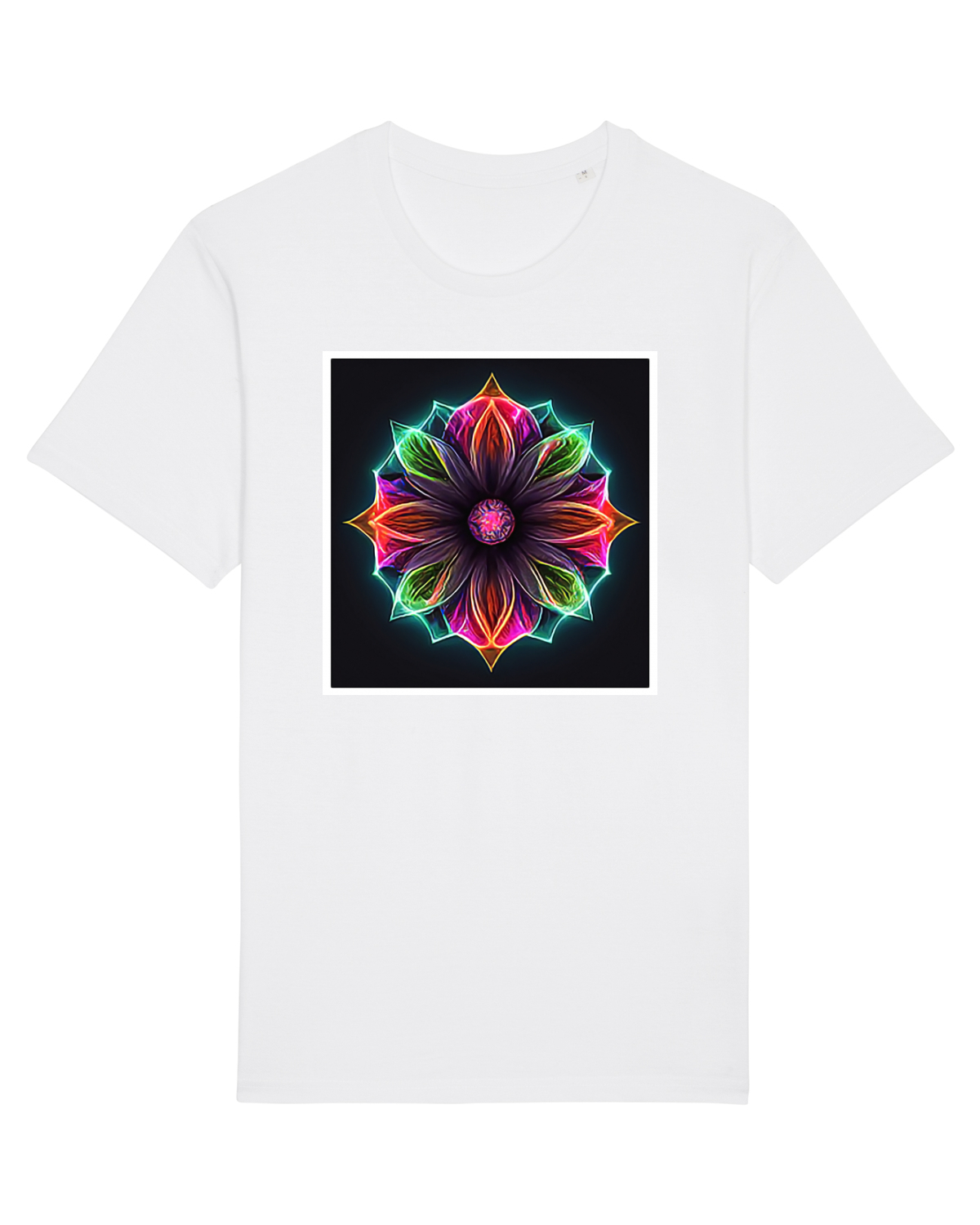 Tricou mânecă scurtă Unisex Rocker White