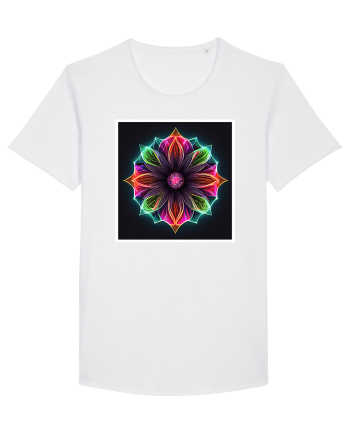 mandala light flower White