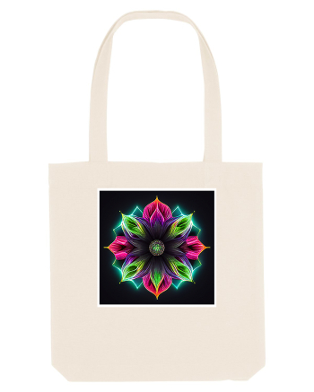 mandala neon light flower Natural