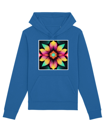 mandala beautiful flower Royal Blue