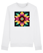 mandala beautiful flower Bluză mânecă lungă Unisex Rise