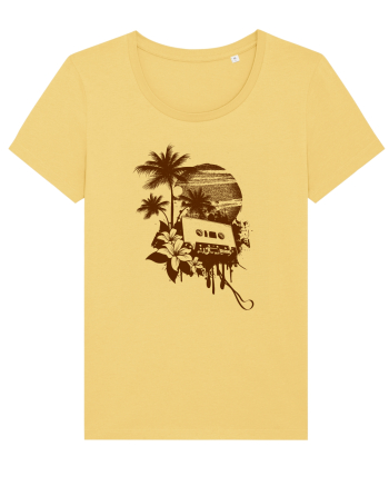Retro Sunset Tropical Summer Jojoba