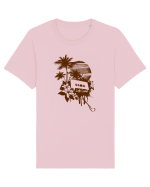 Retro Sunset Tropical Summer Tricou mânecă scurtă Unisex Rocker