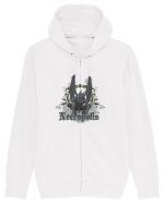 Necropolis Flaying Monkey Hanorac cu fermoar Unisex Connector