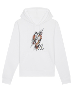 Ninja Flower Art Hanorac Unisex Drummer