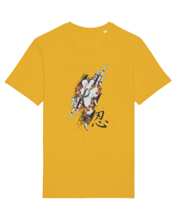 Ninja Flower Art Spectra Yellow