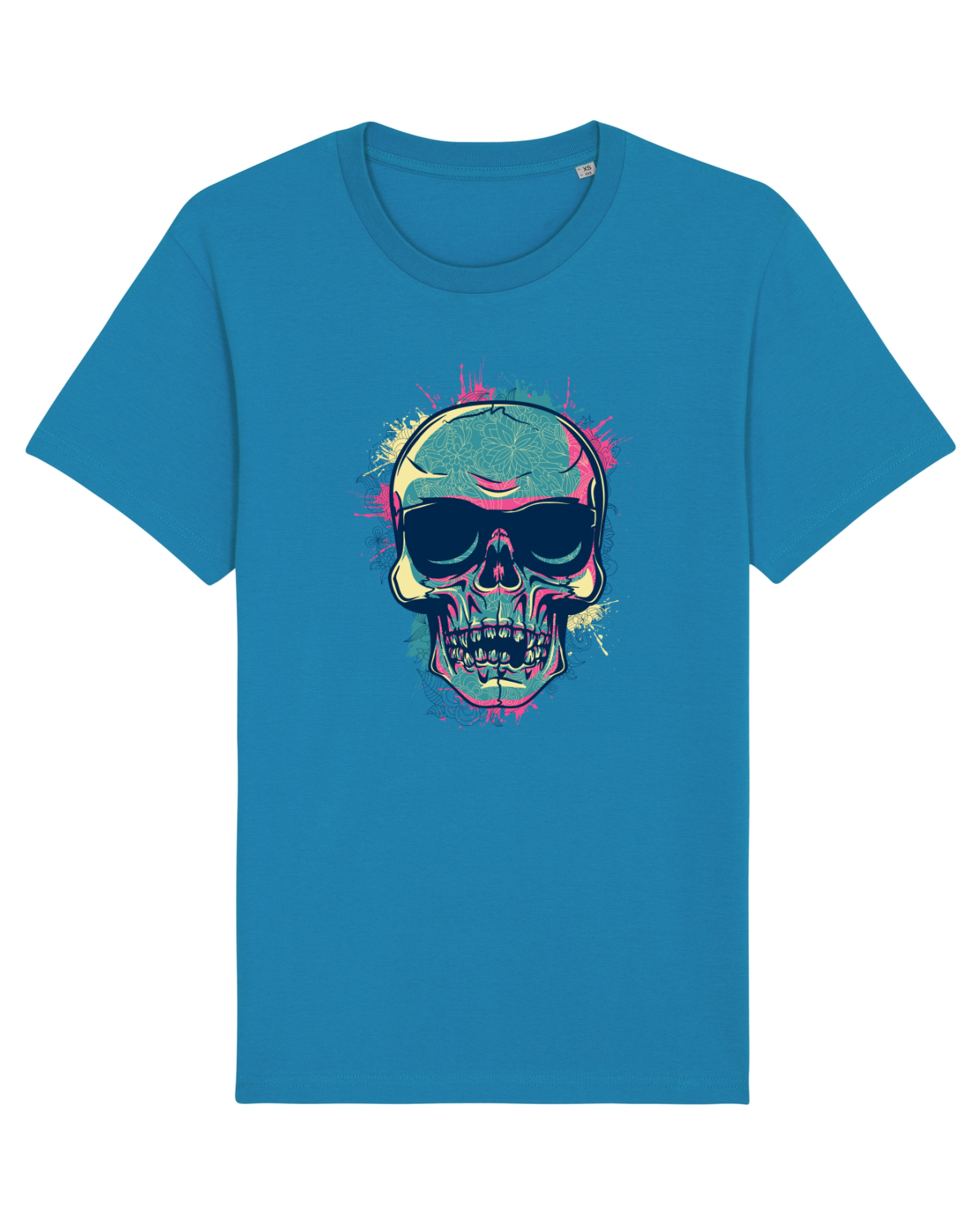 Tricou mânecă scurtă Unisex Rocker Azur