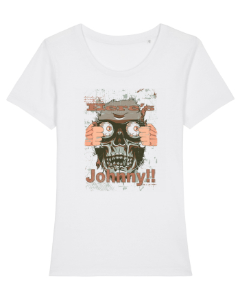Here's Johnny!! White