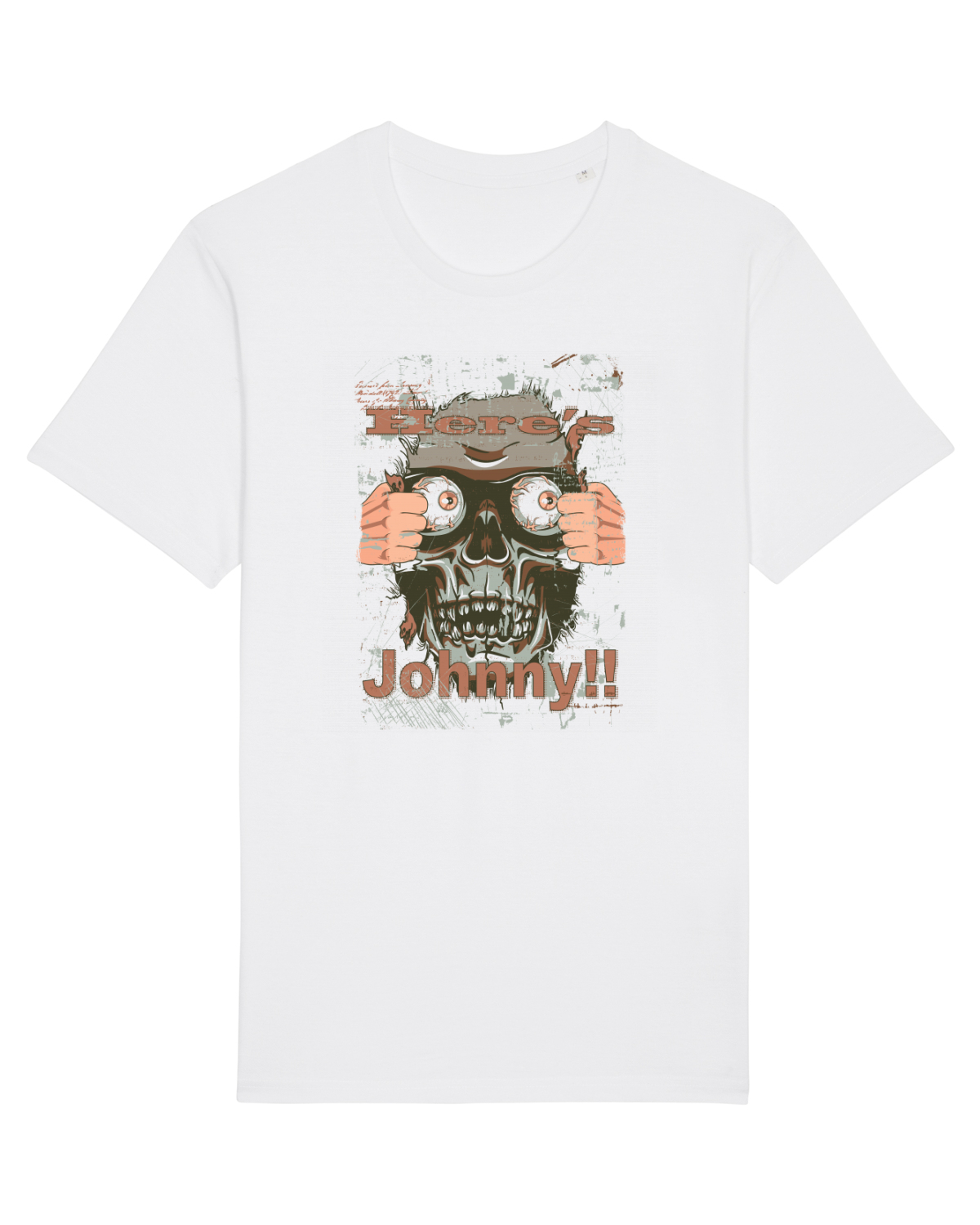 Tricou mânecă scurtă Unisex Rocker White