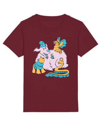 Funny Weird Animals Burgundy