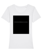 Life 425 Tricou mânecă scurtă guler larg fitted Damă Expresser