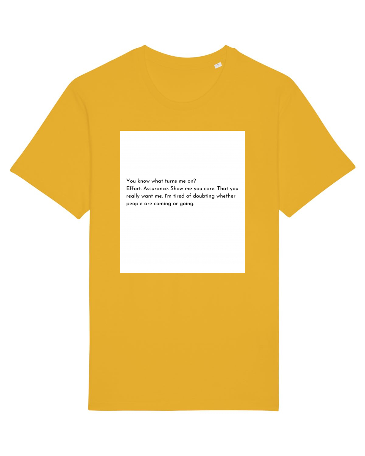 Tricou mânecă scurtă Unisex Rocker Spectra Yellow