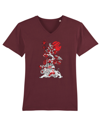 Japan Emperor Burgundy